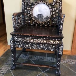 Antique Chinese Ceremonial Chairs