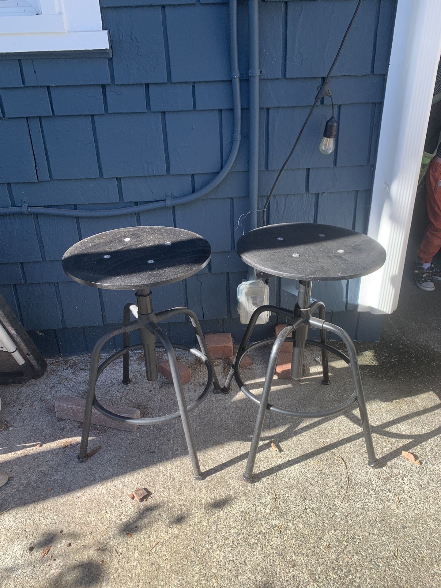 Black Stools