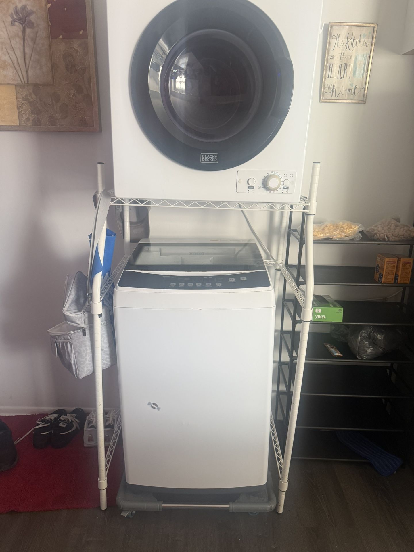 Portable Washer And Dryer With Stand