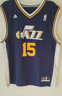 Derrick Favors Utah Jazz Jersey Adidas Swingman Size L. Pre-owned 