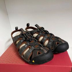 NEW Keen Clearwater CNX Sandals Men’s 11 Raven Tortoise Shell Outdoor/ Hiking