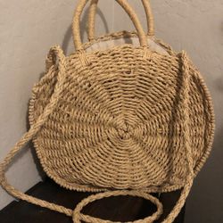 Woven Straw Bag