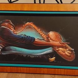 Framed Black Art "The Next Plateau" by Frank Morrison S&N Remarque LE Giclée