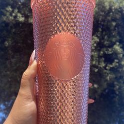 Starbucks Rose Gold Studded