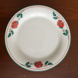 Lenox Chinastone Red Poinsettias