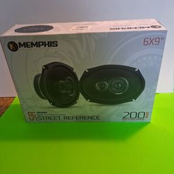 MEMPHIS 1 PAIR 6×9 3 WAY 200 WATTS PEAK POWER PER PAIR CAR SPEAKER ( BRAND NEW PRICE IS LOWEST  )