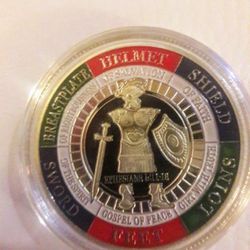"THE WHOLE ARMOR OF GOD" COMMEMORATIVE COIN