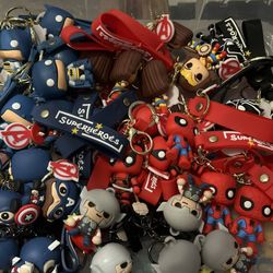 3D Keychains Pvc 