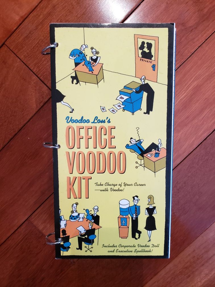 Voodoo Lou's Office Voodoo Kit (book & doll)