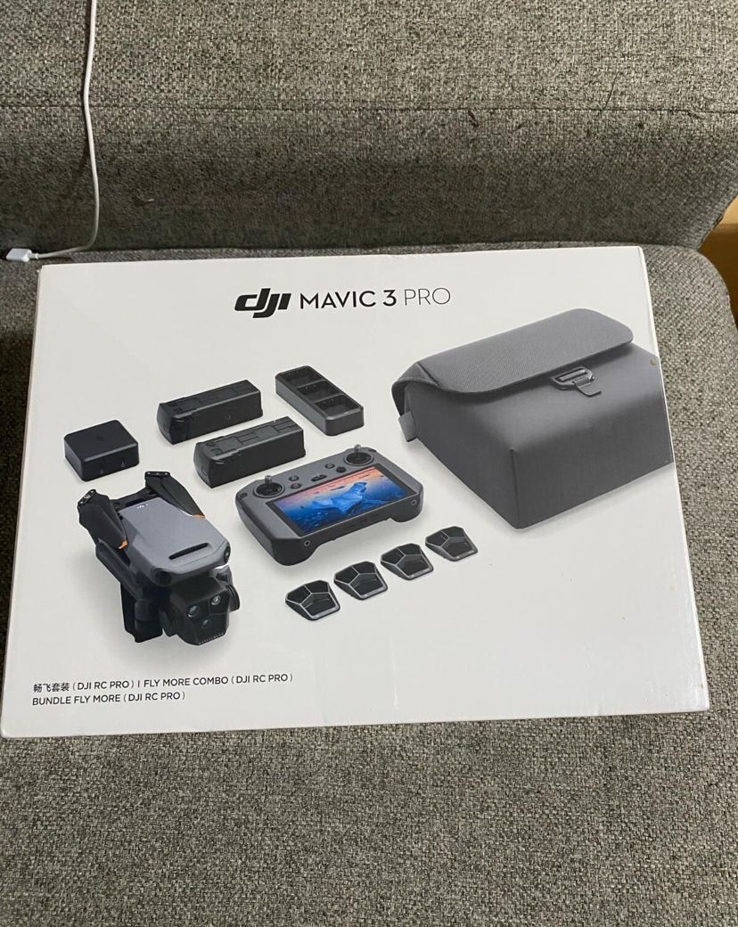 DJI Mavic 3 Pro Fly More Combo Camera Drone (with RC Pro Remote)