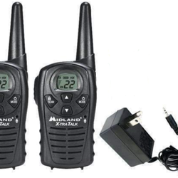 Walkie talkies Midland lxt 18 mile gmrs radio pair