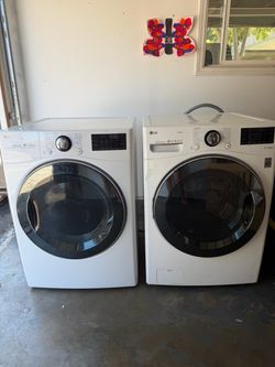 LG washer and dryer