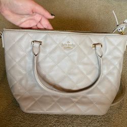 Grey/Pink Kate Spade Bag
