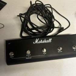 Marshall TSL 5-button footswitch