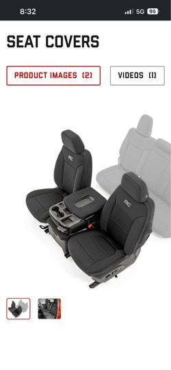 Rough Country seat covers-NEW
