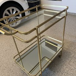 Gold Bar Cart