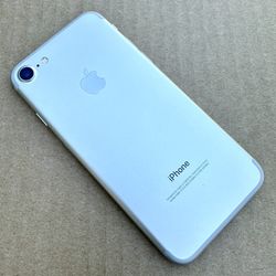 AT&T - Apple iPhone 7 (32 GB) White/Silver