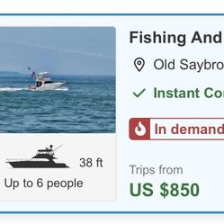 Fishing Charter 5 Hours