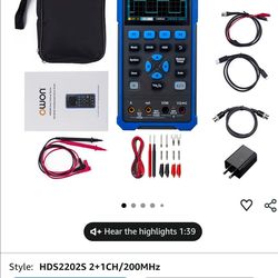 Oscilloscopo multimeter 3-1funtion