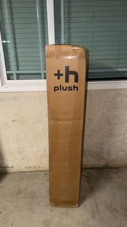 +H PLUSH Hybrid Mattress 12” Full - New In Box - Pocketed Springs & Memory Foam