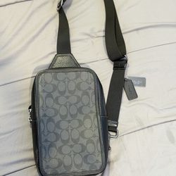 Coach Leather Crossbody Bag