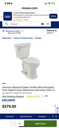 American Standard Toilet