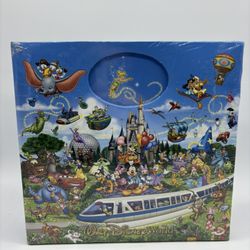 NEW Walt Disney World Photo Album Mickey Characters Theme Park 4X6 200 Photos