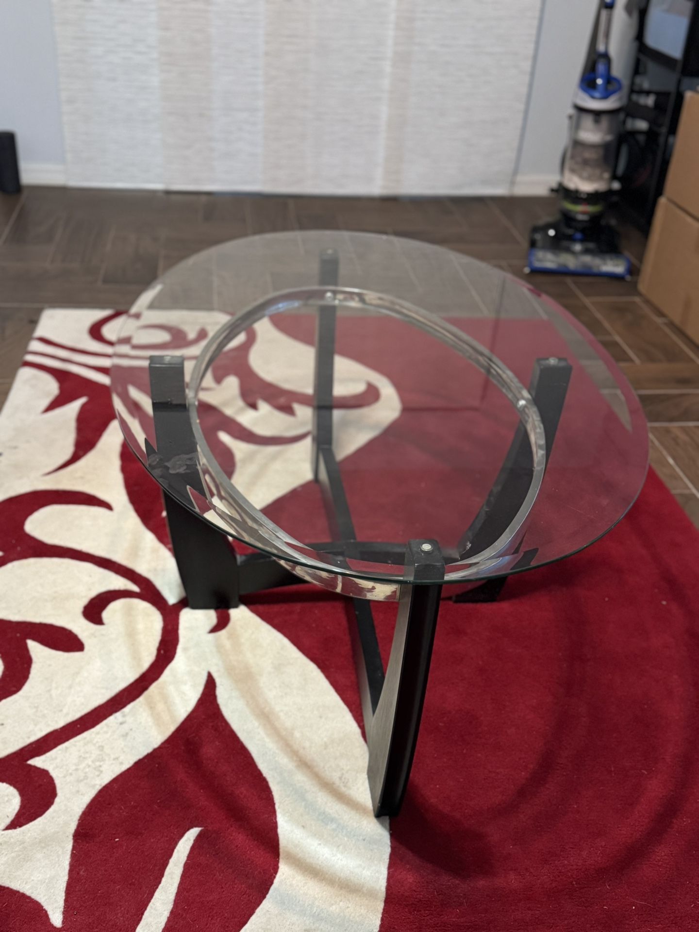 Matinee Black Oval Coffee & 2 End Table Set