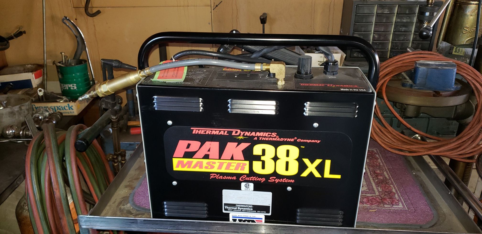 Thermal Dynamics Pak Master 38xl Plasma Cutting System
