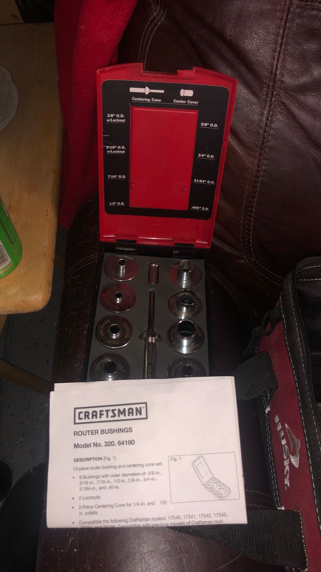 Craftsman Router Bushings