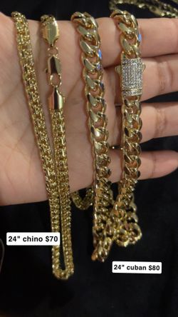 24" chains available