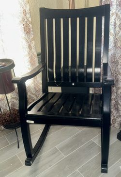 Black Rocking Chair