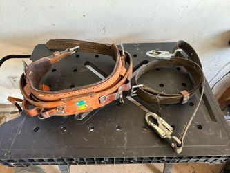 Bashlin climbing belt and safety strap