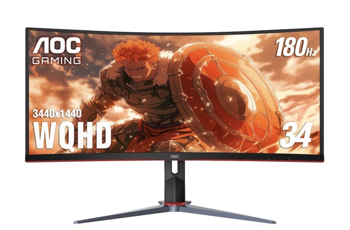 AOC 34” Curved Monitor