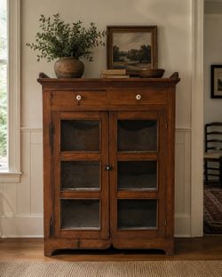 Large Early American Pie Safe
