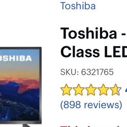 Toshiba 32” LED HD TV (Model 32L310U20)