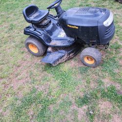 Poulan Pro 42 Inch Cut 17.5 Hp Briggs And Stratton Motor Riding Lawn Mower 