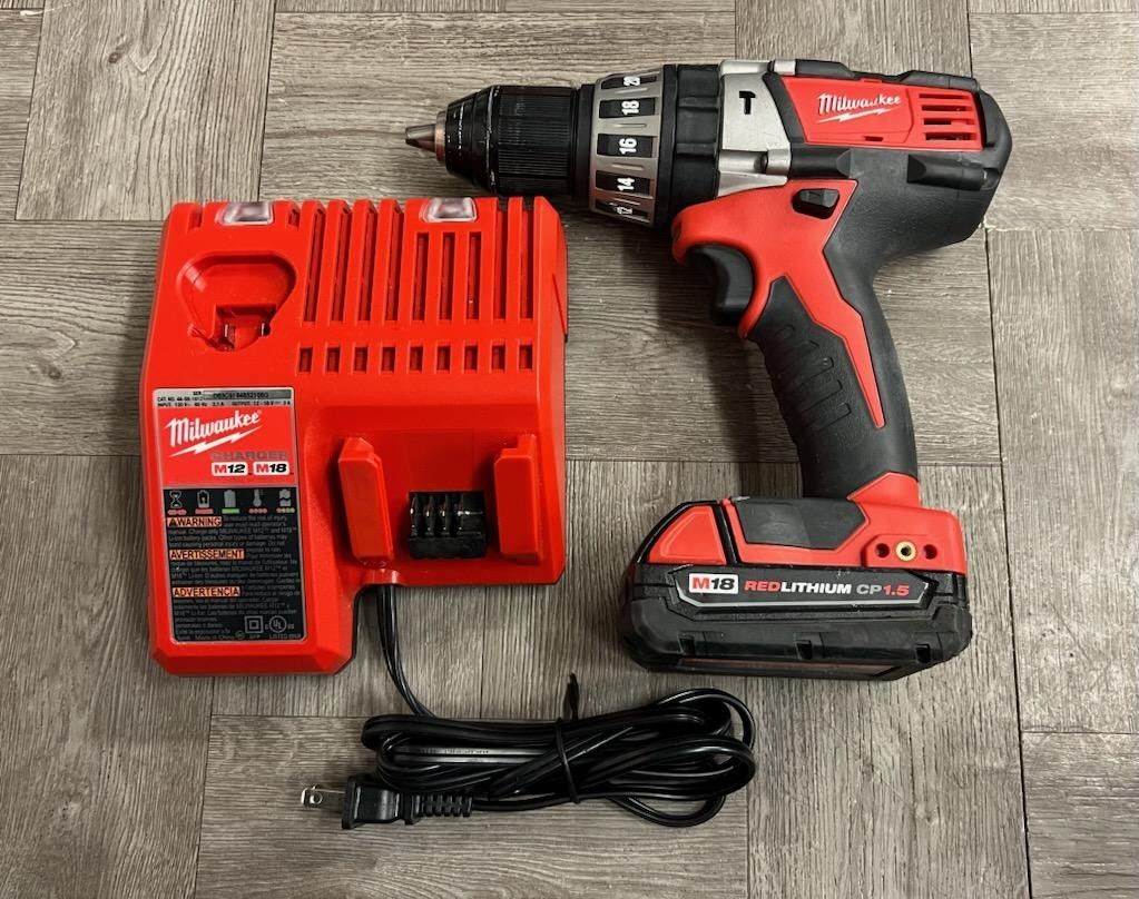Milwaukee (260220) M18 Cordless 1/2 Hammer Drill/Driver for Sale in