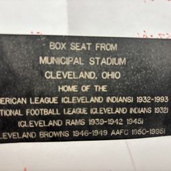 Cleveland Ohio Stadium Seats