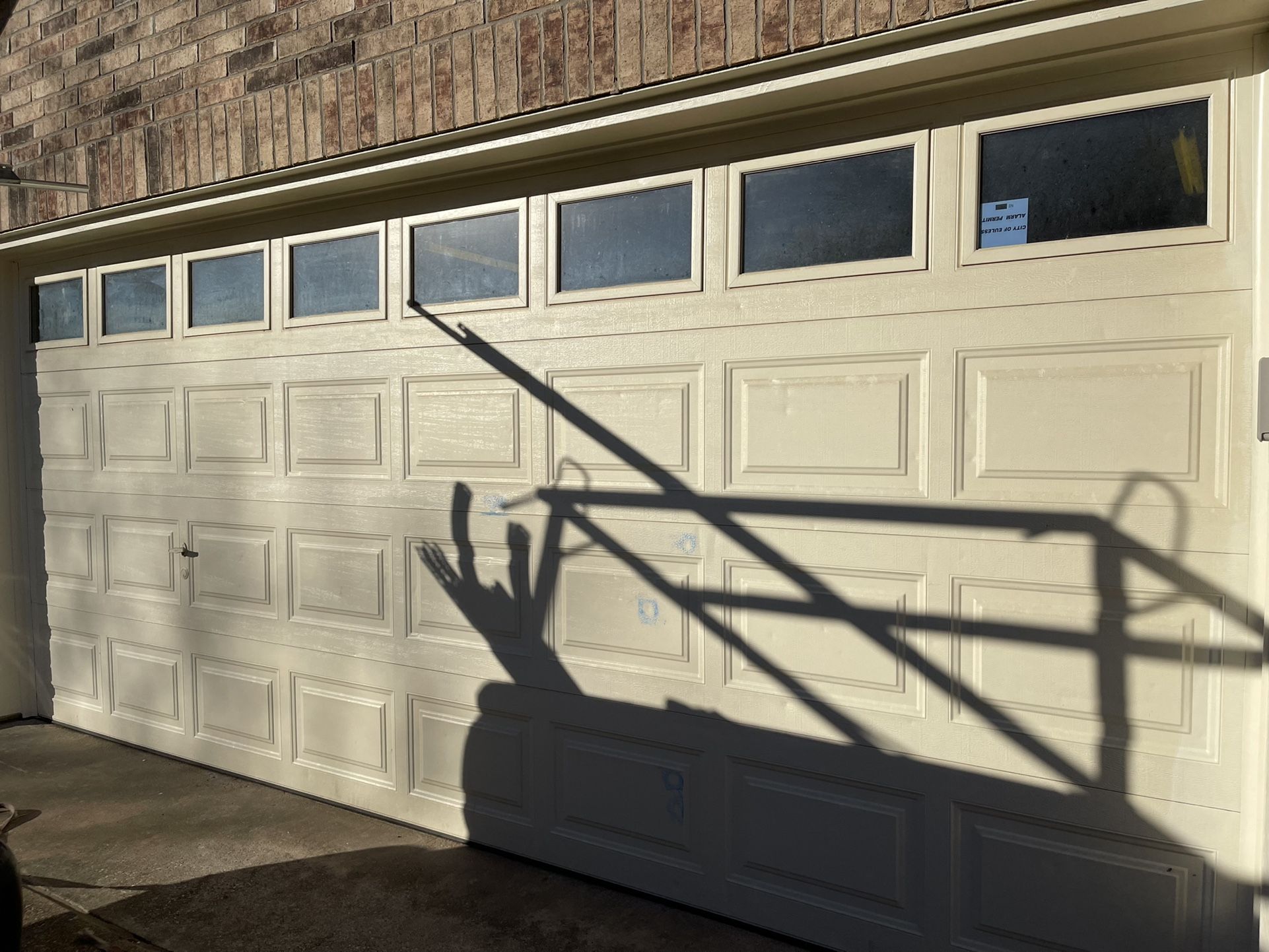 Garage Door.