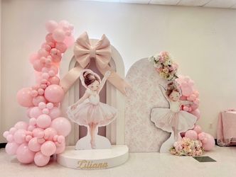 Ballerina decor and Ballons