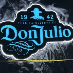 1942 Don Julio Electric Light Up Sign