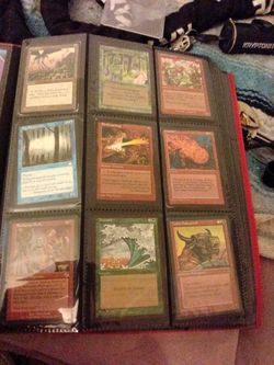 Magic the gathering cards