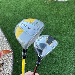 Nike Sasquatch 3 Wood and 5 Wood Set. Standard Length, Stiff Flex