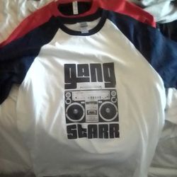 Gang Starr Baseball T-SHIRT 