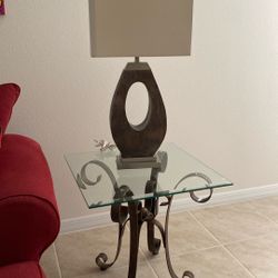 Coffee Table With Lamps