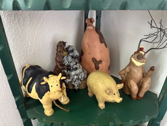 Farm Animal Figurine Set of 5