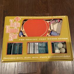 Vintage Universal Table Tennis Set 8000