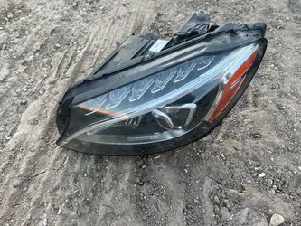2015-2021 MERCEDES W205 C300 C-CLASS DRIVER HEADLIGHT OEM BBS5