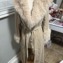 Faux Fur Coat